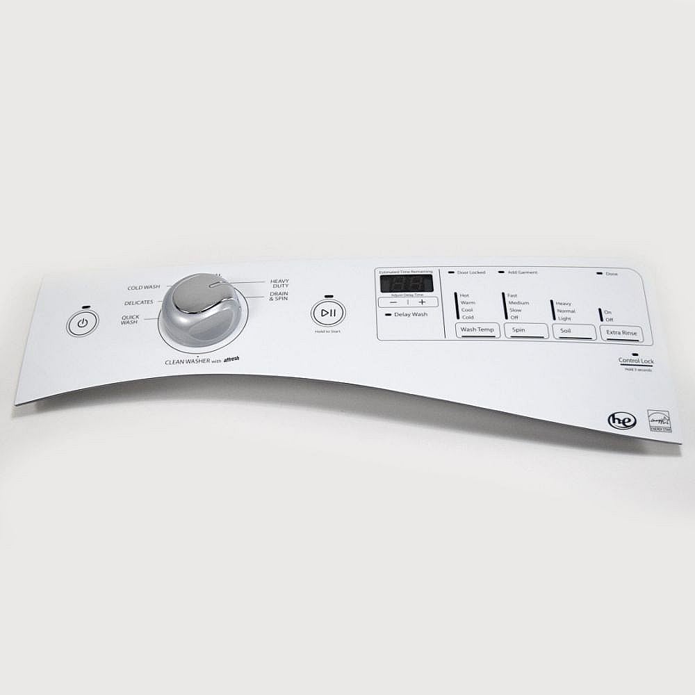 Photo of Washer Control Panel from Repair Parts Direct