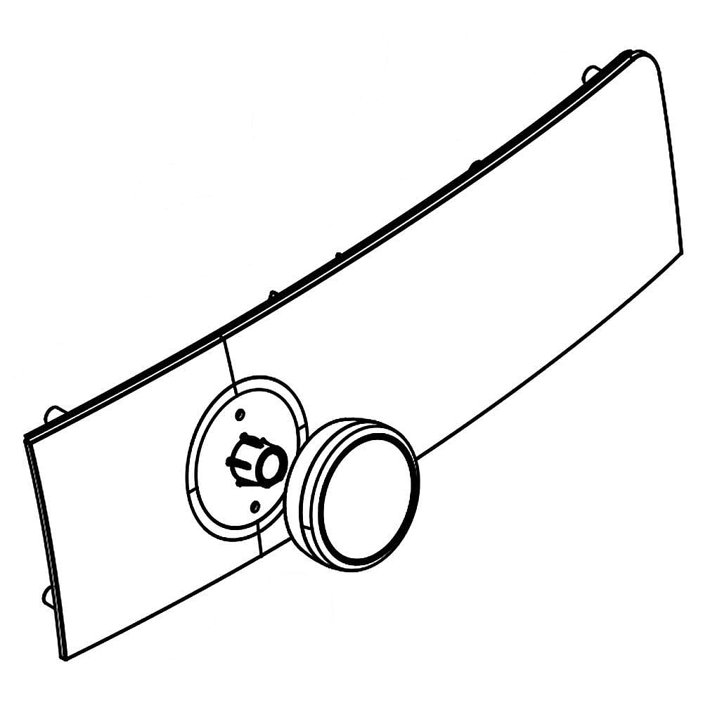 Maytag Part #w10635984, Washer User Interface Assembly | 15.75 x 2.25 x 2.15