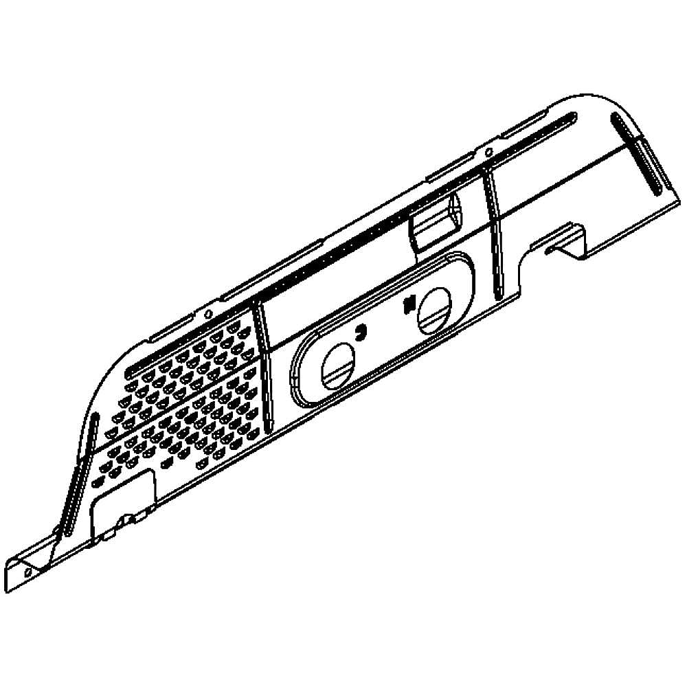 Maytag Part #w10641337, Cnsl Rear Pn | 25.63 x 7.00 x 1.50