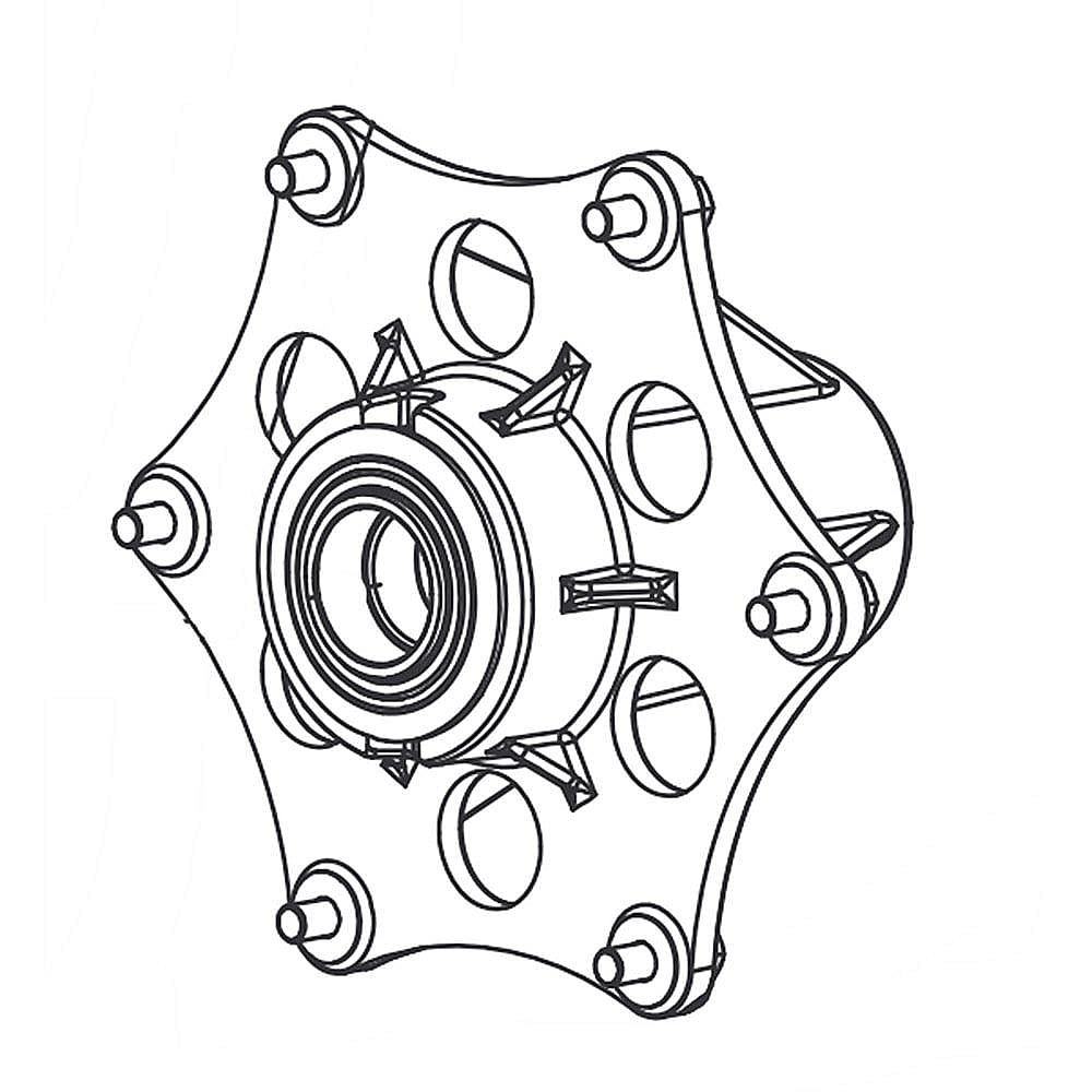 Part #w10667380, Washer Tub Bearing / 17.00 x 17.00 x 11.00