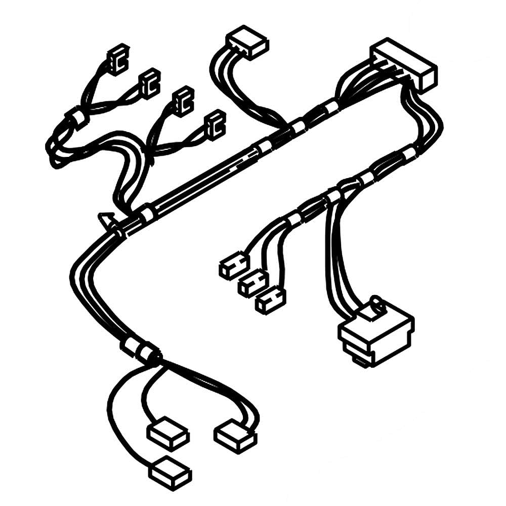 Part #w10685628, Main Harness / 9.00 x 6.00 x 1.50