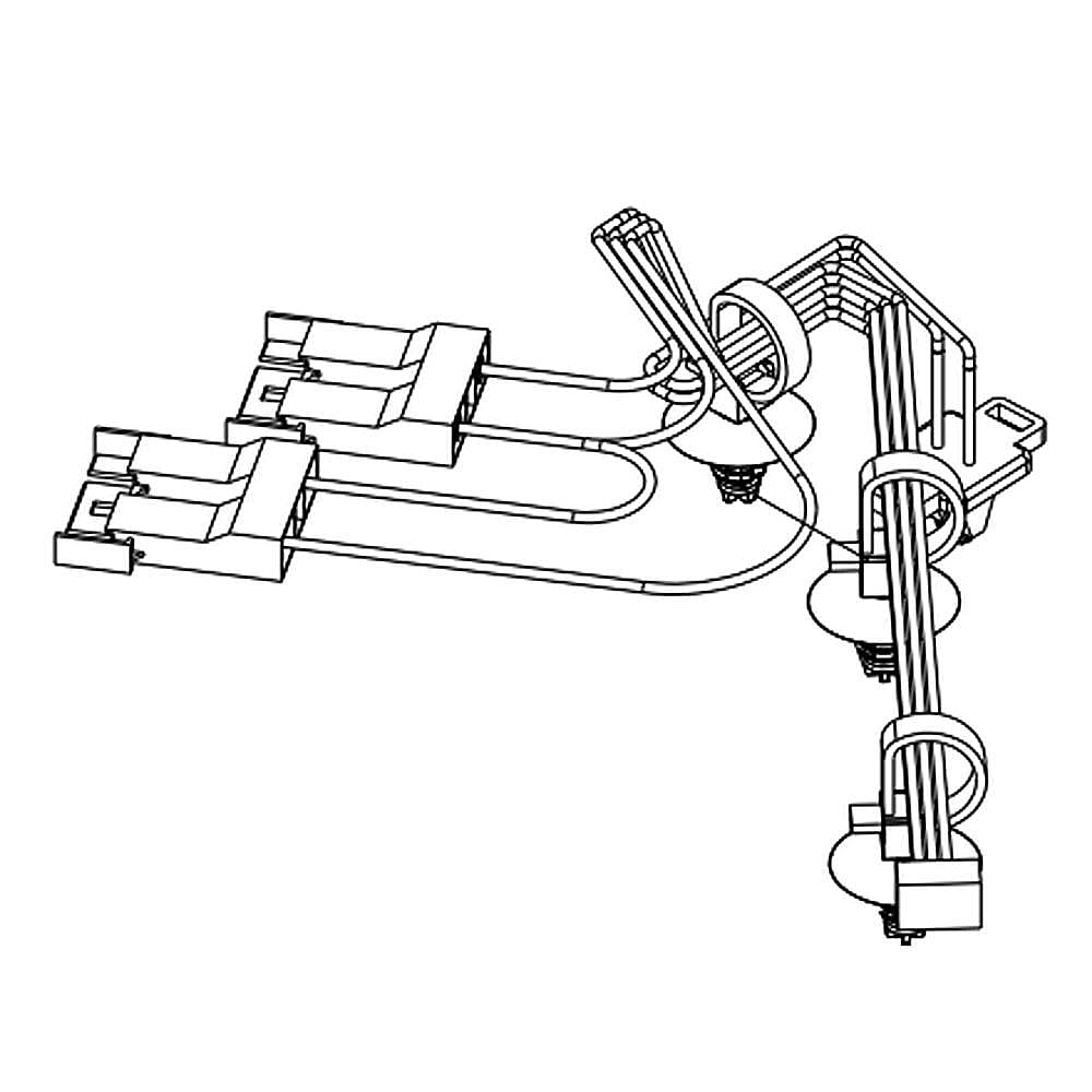 Washer Water Inlet Valve Wire Harness