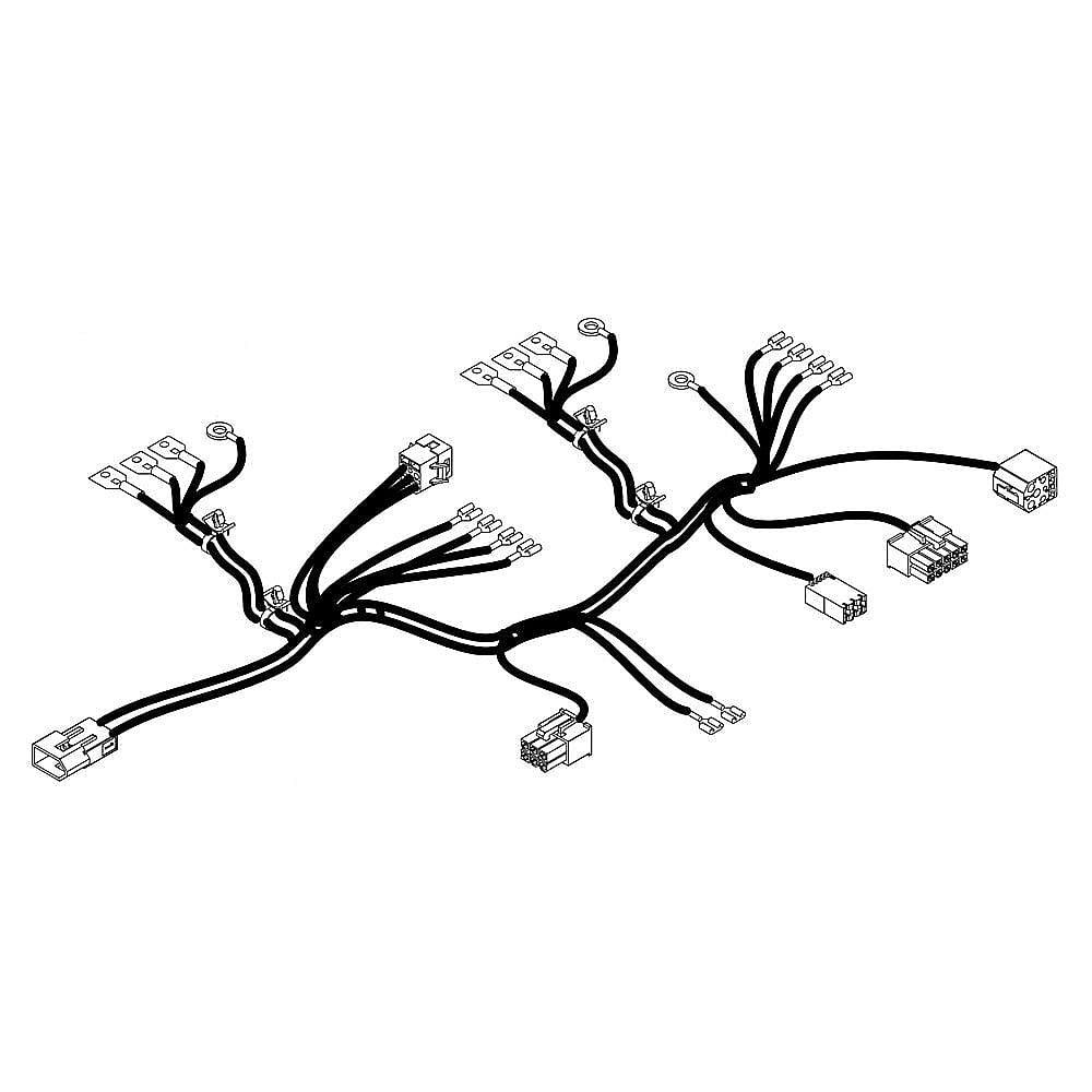 Maytag Part #w10702048, Dryer Wire Harness | 19.50 x 4.50 x 3.00