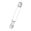 Damper for Maytag MXS30PNATS - Part W10711762