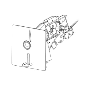 Commercial Laundry Appliance Coin Drop Assembly W10712245