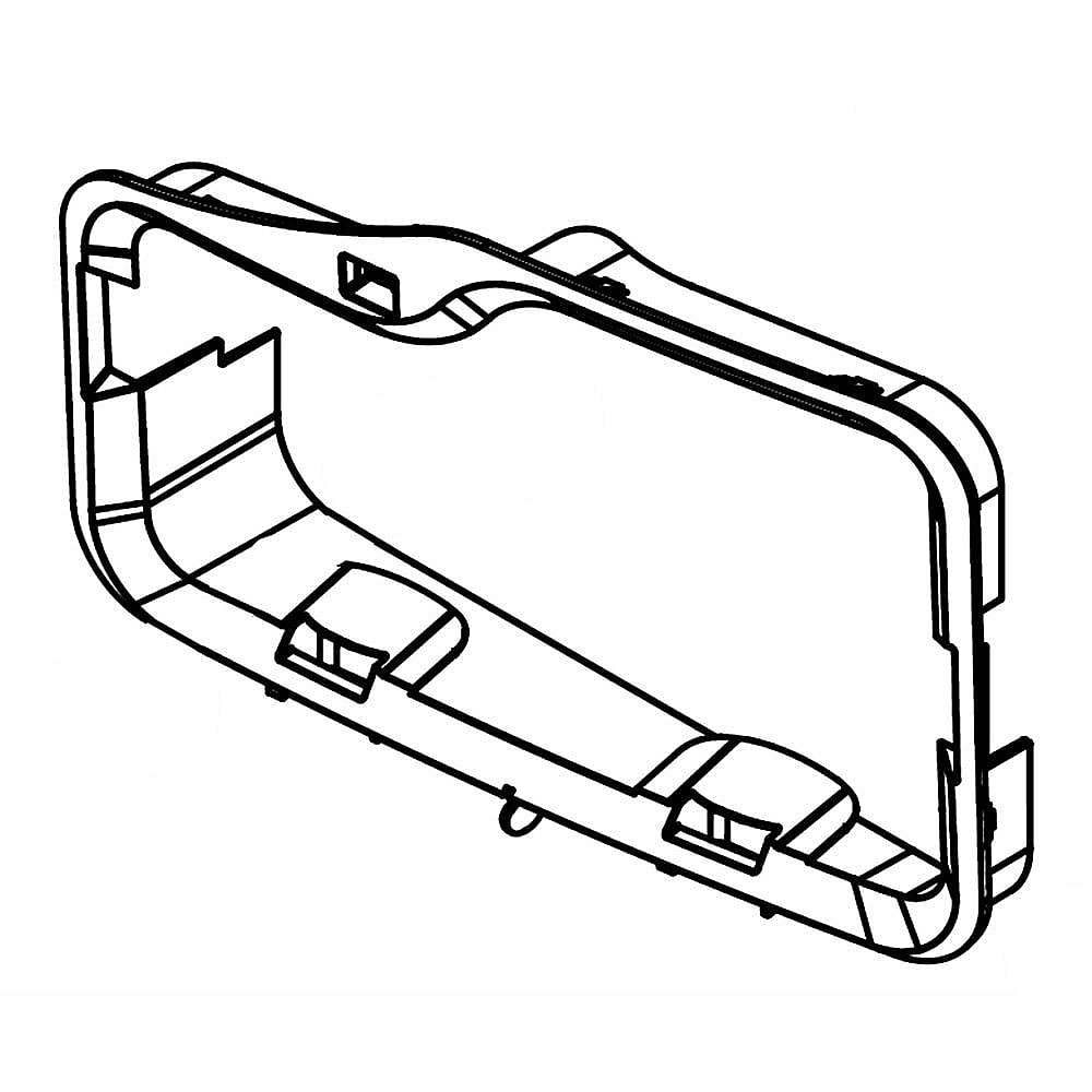 Part #w10739602, Bezel / 11.25 x 7.25 x 2.50