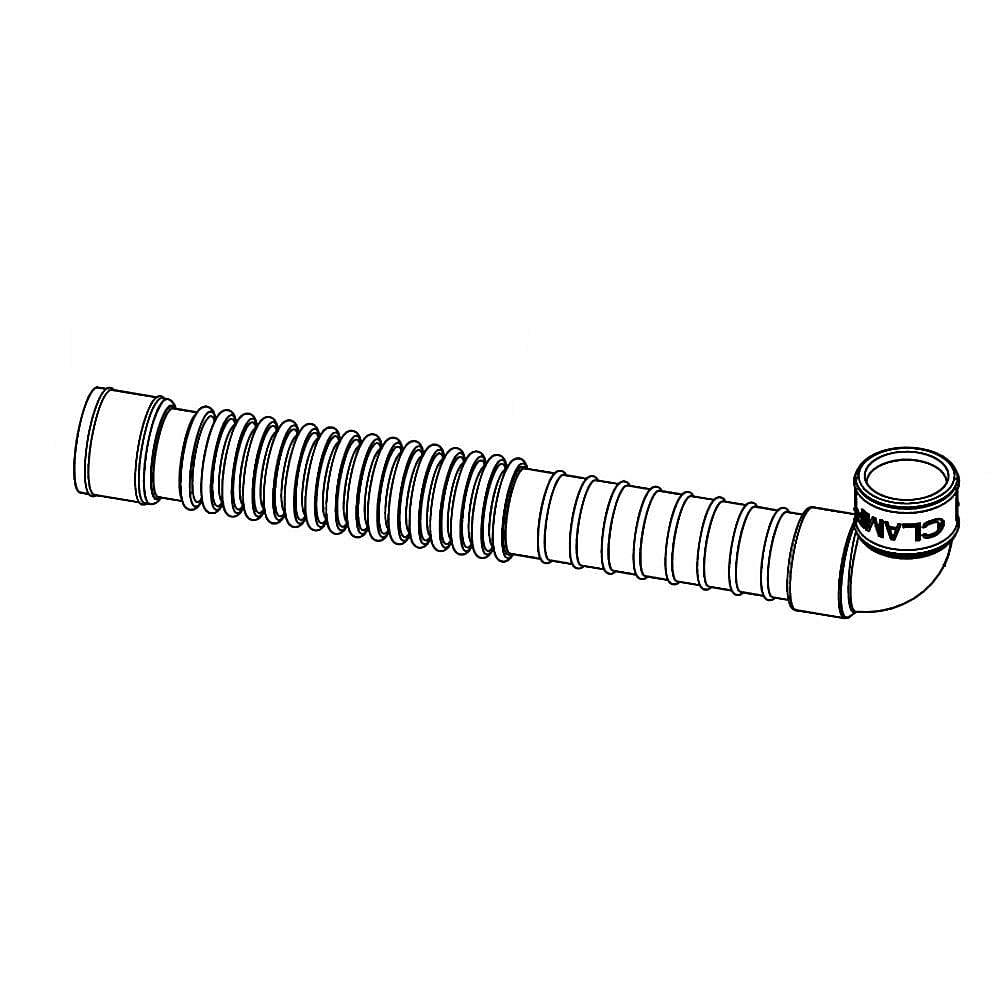 Part #w10763460, Washer Recirculation Pump Hose / 10.25 x 2.00 x 1.00