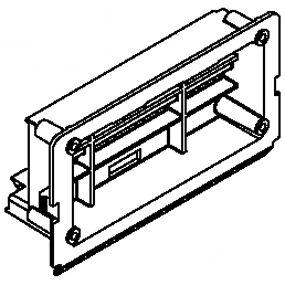 Part #w11448328, Laundry Center Washer Dispenser Drawer Handle / 6.50 x 3.50 x 3.00