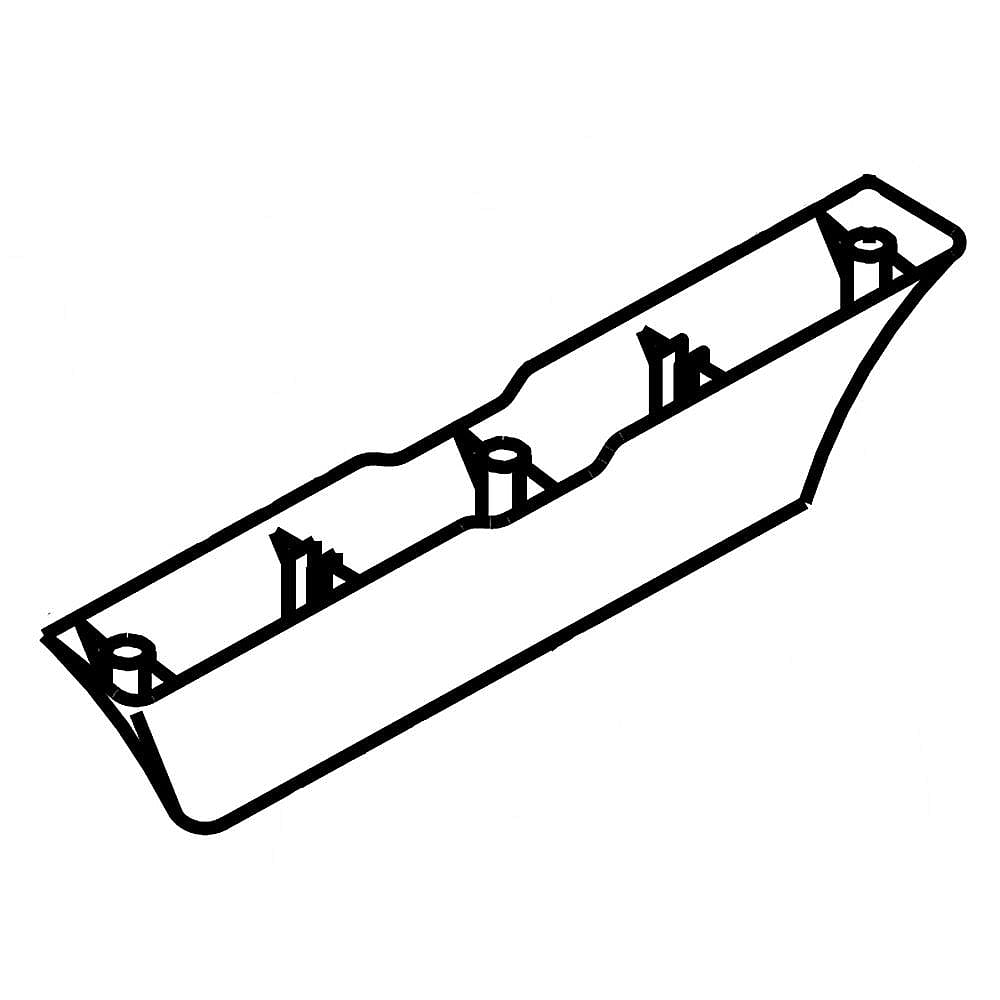 Part #w10767090, Low Baffle / 19.88 x 2.75 x 2.75