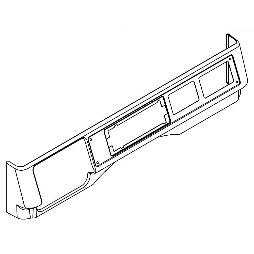 Kenmore Part #w10779084, Console-Wht | 27.00 x 5.50 x 5.50