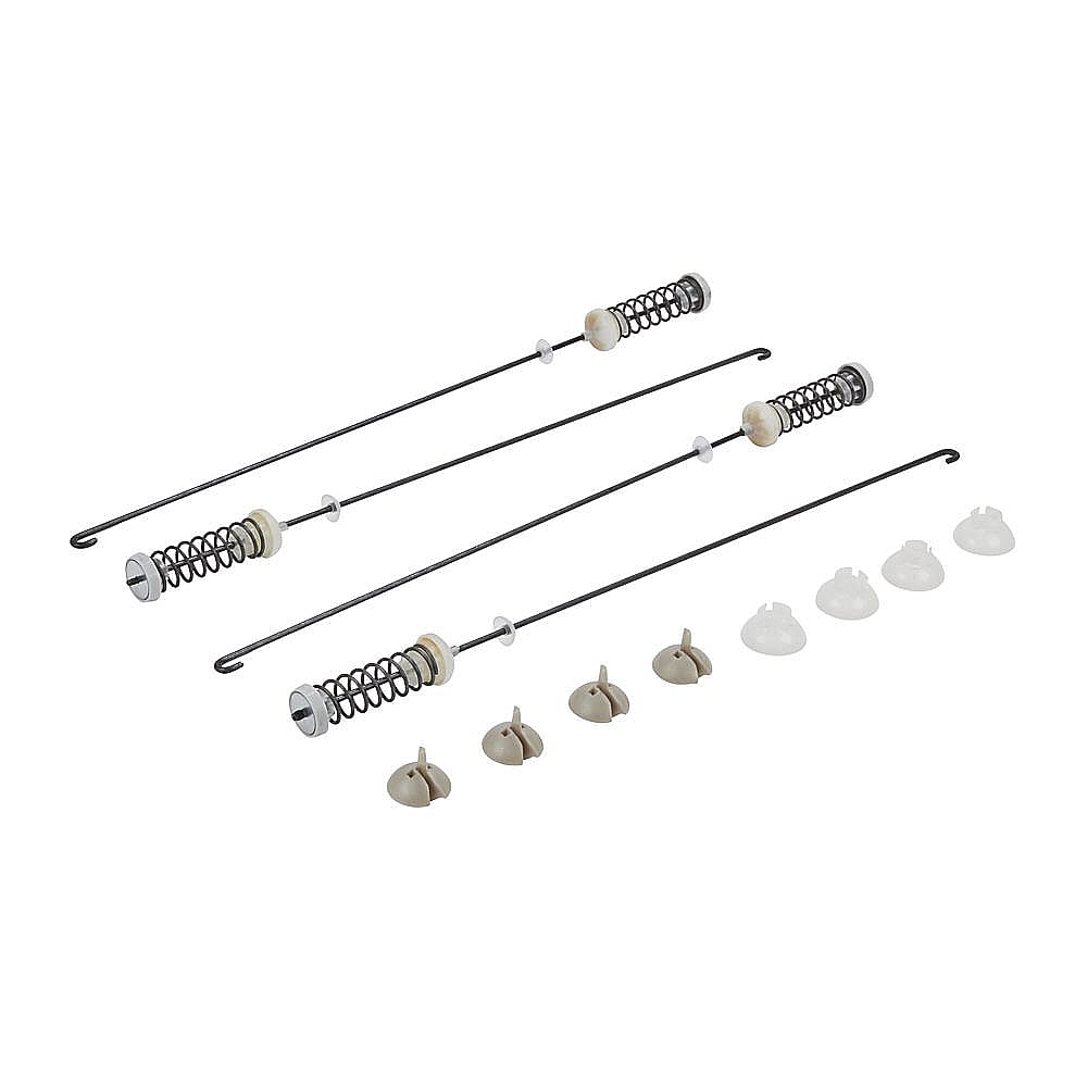 Part #w10780046, Whirlpool Washer Suspension Rod Kit (Replaces W10404706, W10748950, W10821942) / 3.44 x 2.82 x 30.94