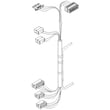 Washer Wire Harness, Lower for Maytag MVWB855DC0 - Part W10780062