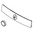 Dryer User Interface Assembly (white) W10800515