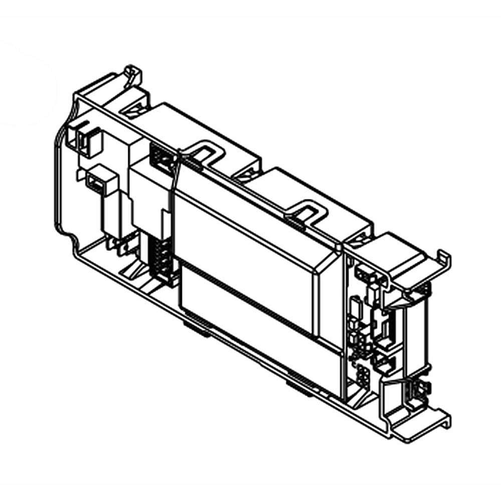 Photo of Part #w10802081, Dryer Electronic Control Board | 12.00 x 5.25 x 5.75 from Repair Parts Direct