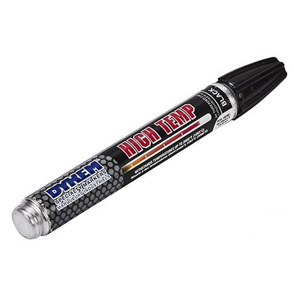 Part #w10803163, Appliance Touch-Up Paintpen, 1.9-Oz (Black) | 6.00 x 0.25 x 0.25