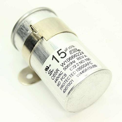 Part #w10804679, Washer Start Capacitor | 3.75 x 3.00 x 1.94