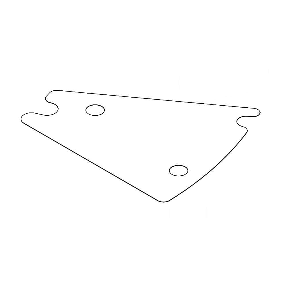 Part #w10808660, Heat Shield / 6.75 x 6.00 x 0.01