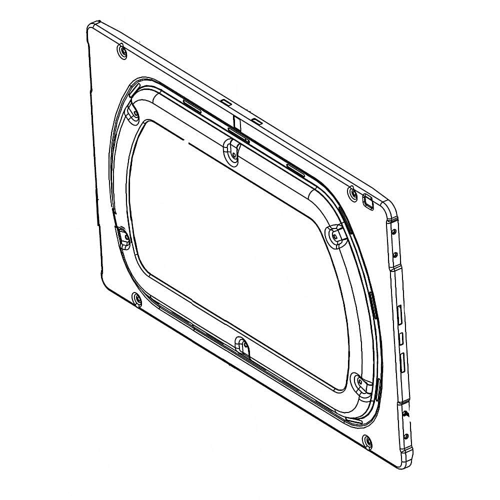 Photo of Part #w10822056, Door | 28.50 x 18.75 x 0.50 from Repair Parts Direct