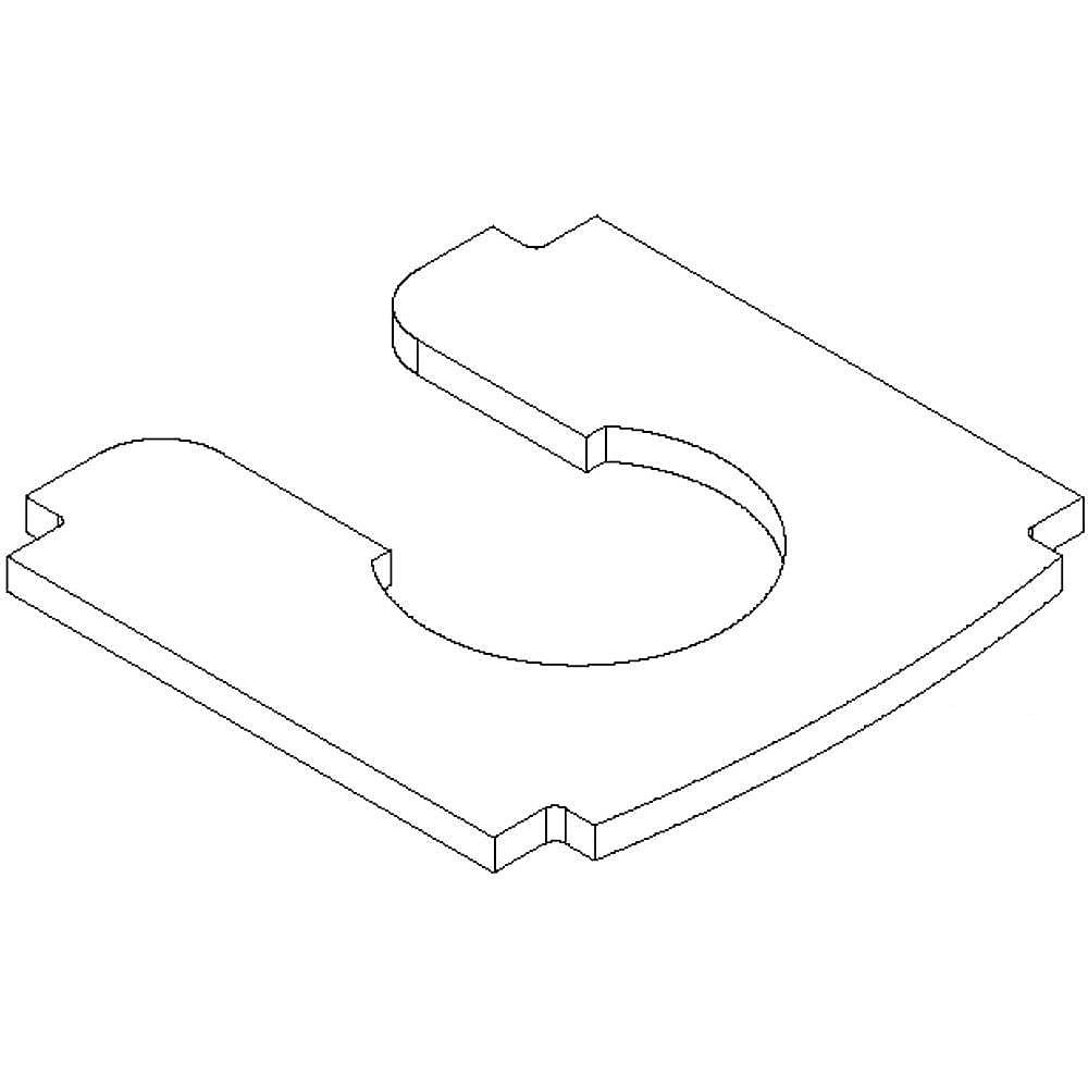 Kenmore Part #w10825092, Washer Sound Dampening Pad | 28.25 x 29.00 x 1.50