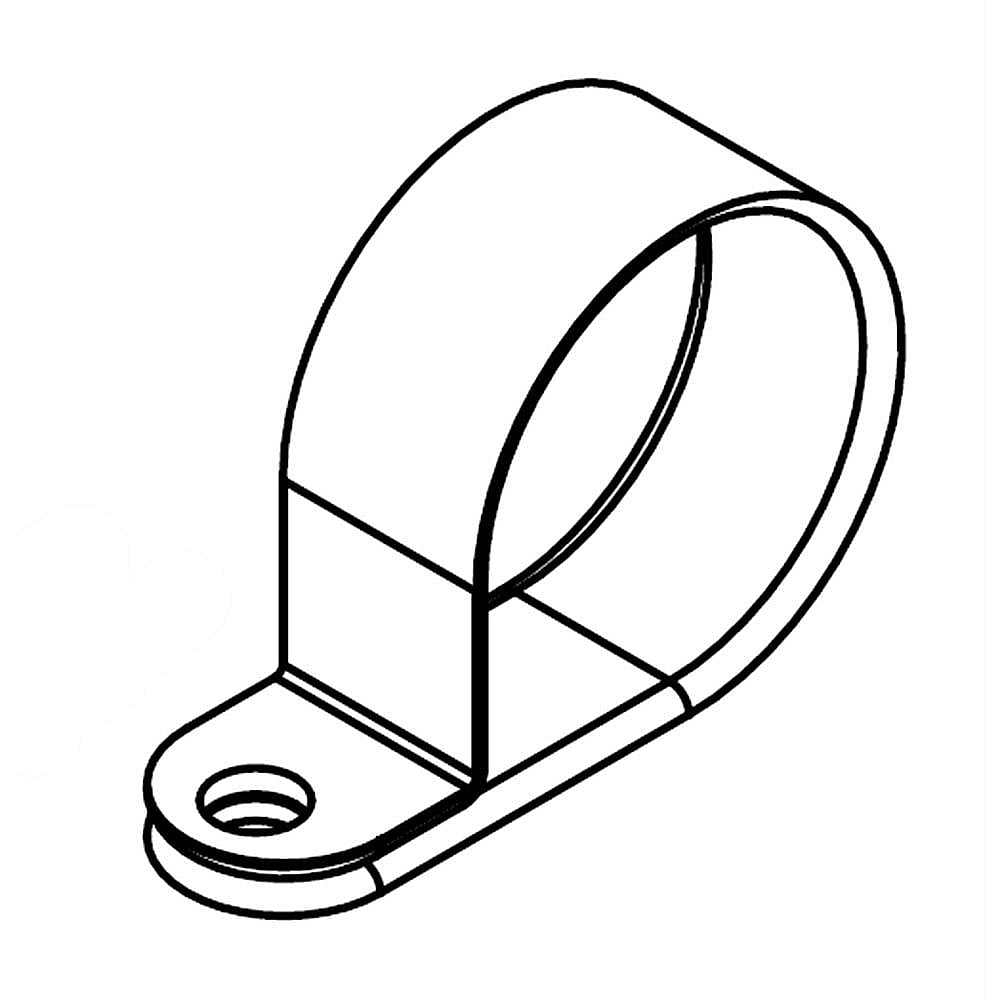 Part #w10832445, Cable Clamp / 4.50 x 2.00 x 0.25