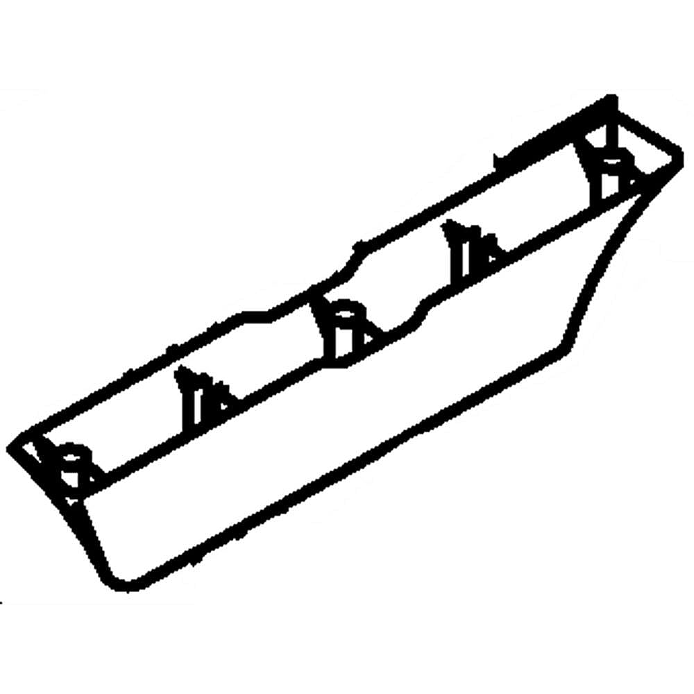 Part #w10842703, Baffle - Low / 19.88 x 2.75 x 2.50