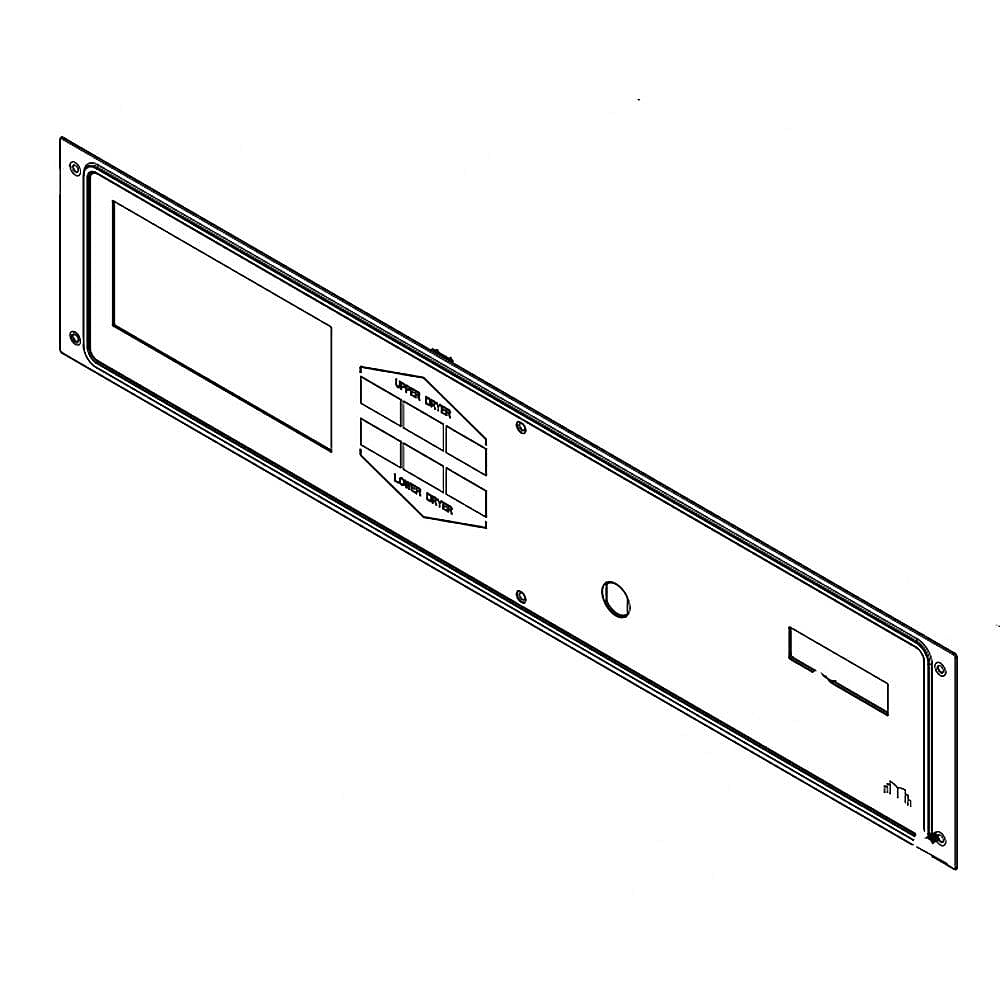 Part #w10858316, Commercial Dryer User Interface / 5.07 x 3.44 x 27.19