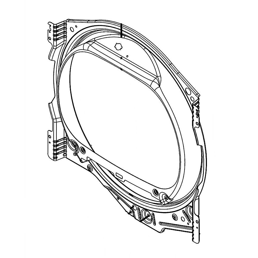 Part #w10861007, Dryer Front Bulkhead / 28.00 x 29.75 x 3.00