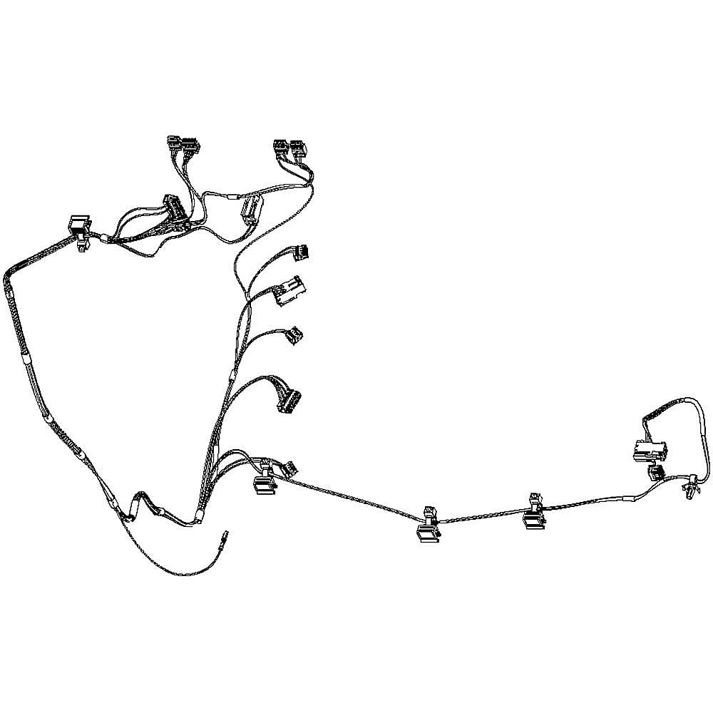 Whirlpool Part #w10861576, Main Harness | 8.50 x 3.00 x 1.25