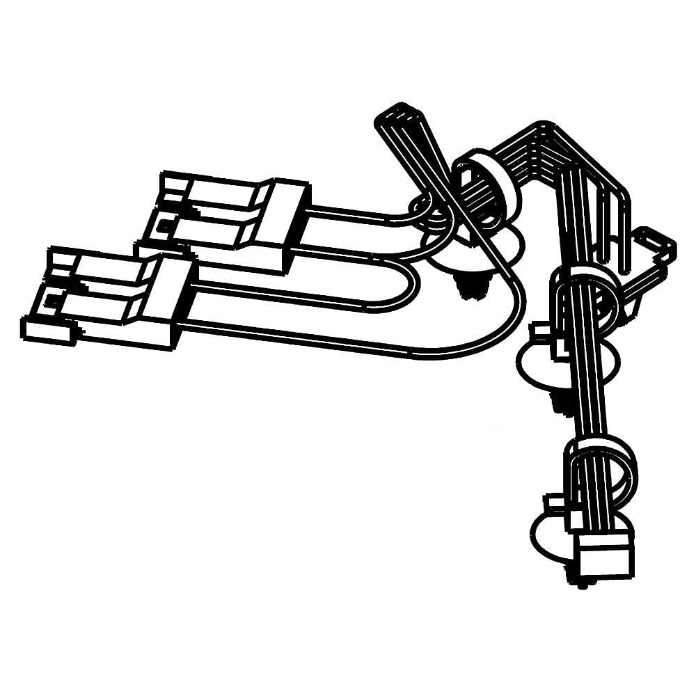 Part #w10868094, Washer Water Inlet Valve Wire Harness / 9.75 x 1.00 x 1.00