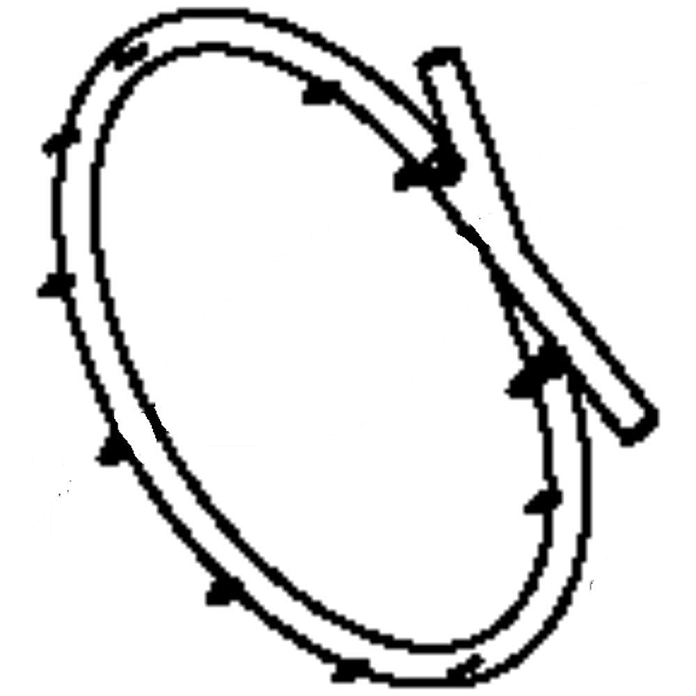 Kenmore Part #w10868675, Seal-Duct-Fi | 7.25 x 2.50 x 0.50