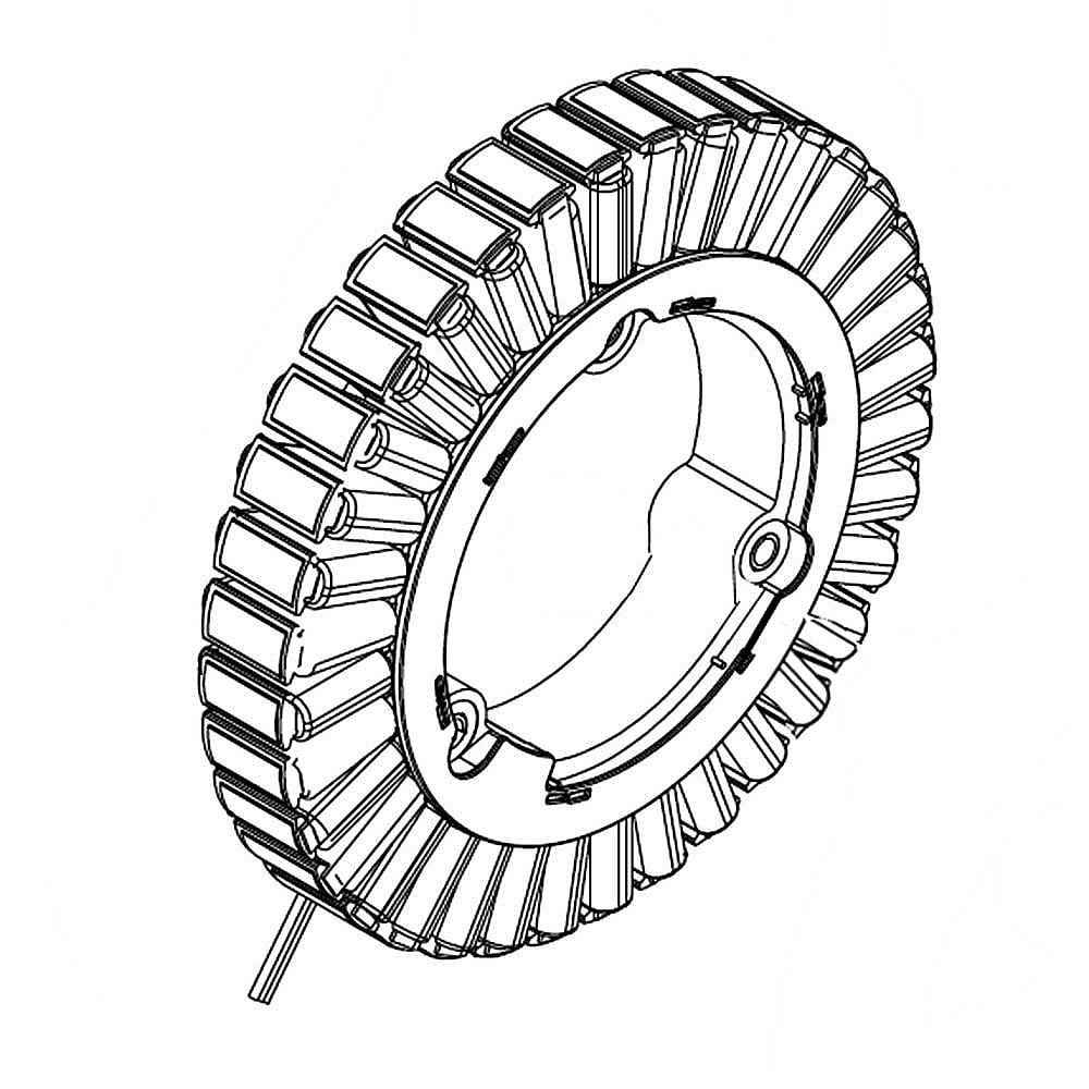 Part #w10870751, Washer Motor Stator / 14.00 x 14.00 x 6.00
