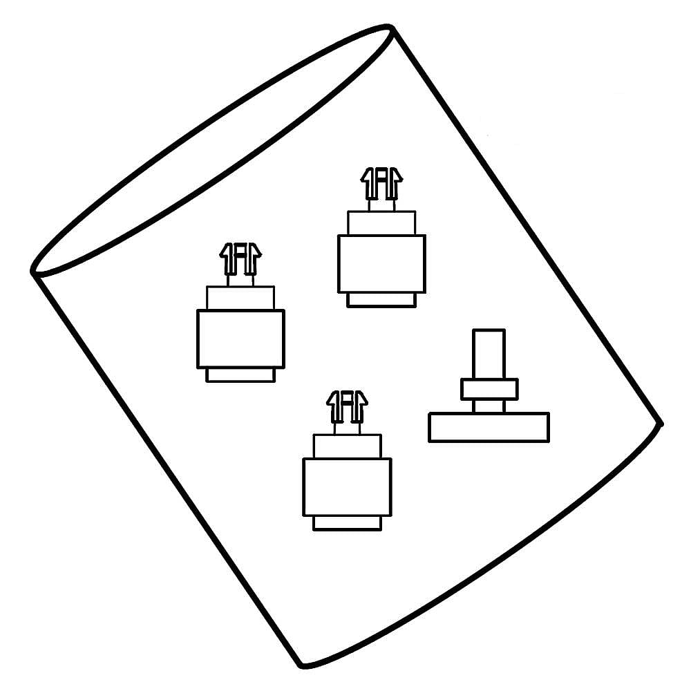 Part #w10882121, Whirlpool Leveling Foot
