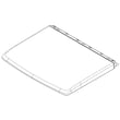Dryer Top Panel (chrome Shadow) for Maytag MEDB955FC0 - Part W10891044