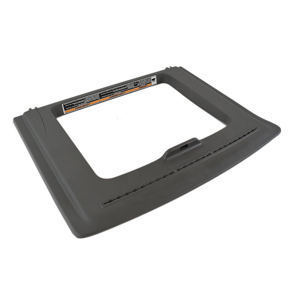 Part #w10912346, Washer Lid Inner Frame (Gray) / 28.94 x 3.32 x 25.62