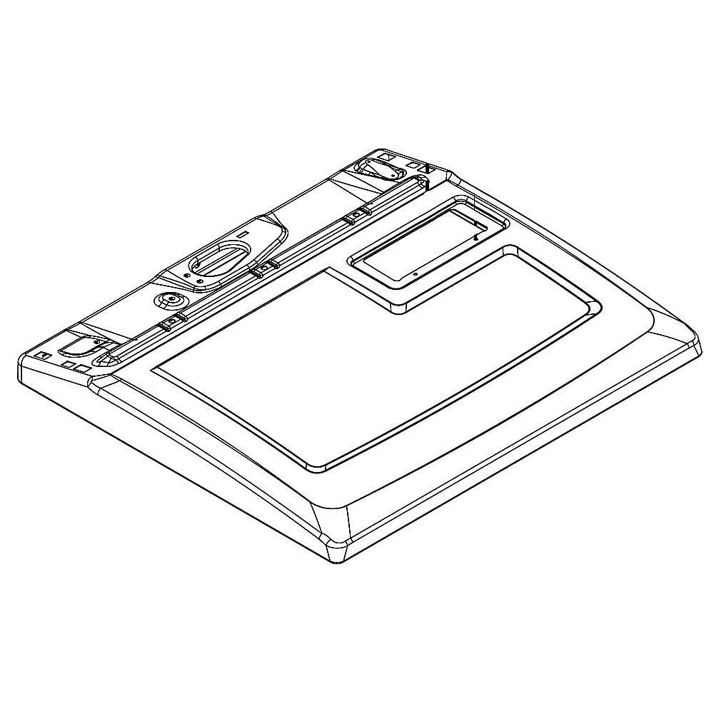 Photo of Part #w10915400, Top | 31.44 x 5.82 x 36.57 from Repair Parts Direct