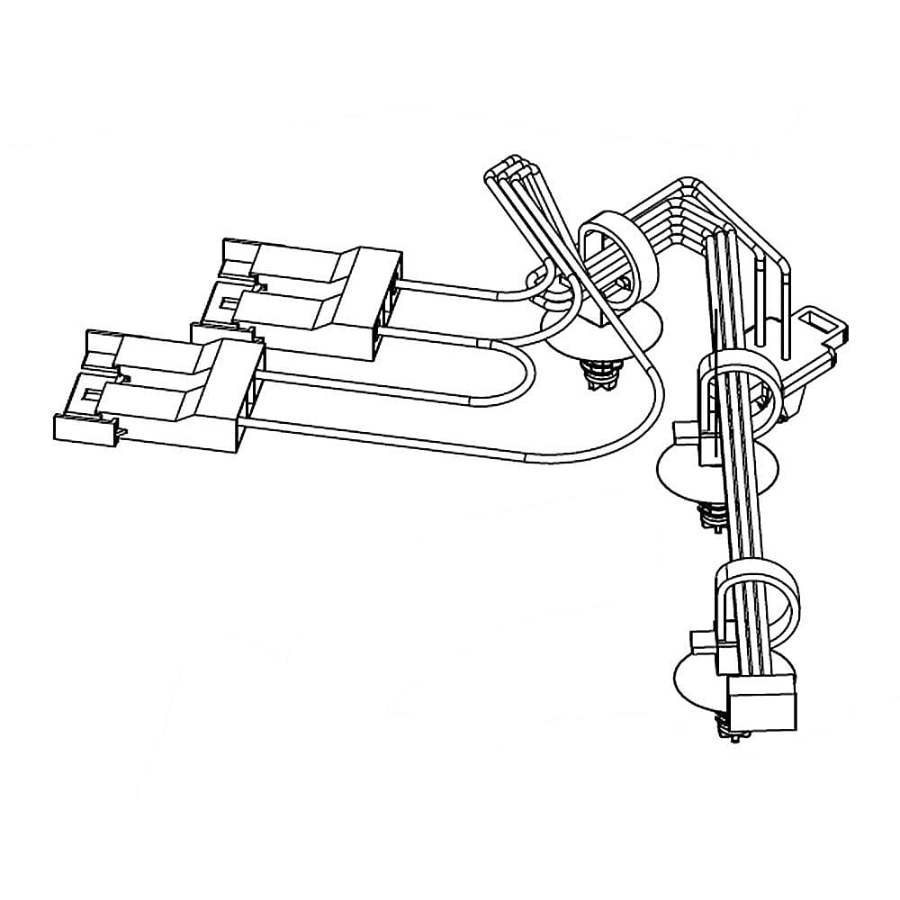 Part #w10917060, Harness Valve / 5.12 x 2.00 x 0.50