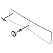 Dryer User Interface Assembly (white) for Whirlpool YWED7990FW0 - Part W10919210