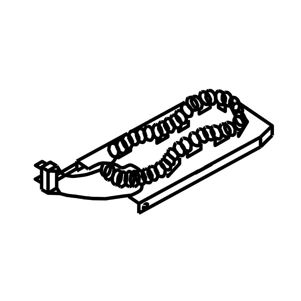Part #w11025156, Dryer Heating Element (Replaces W10608823) / 15.25 x 7.00 x 2.88