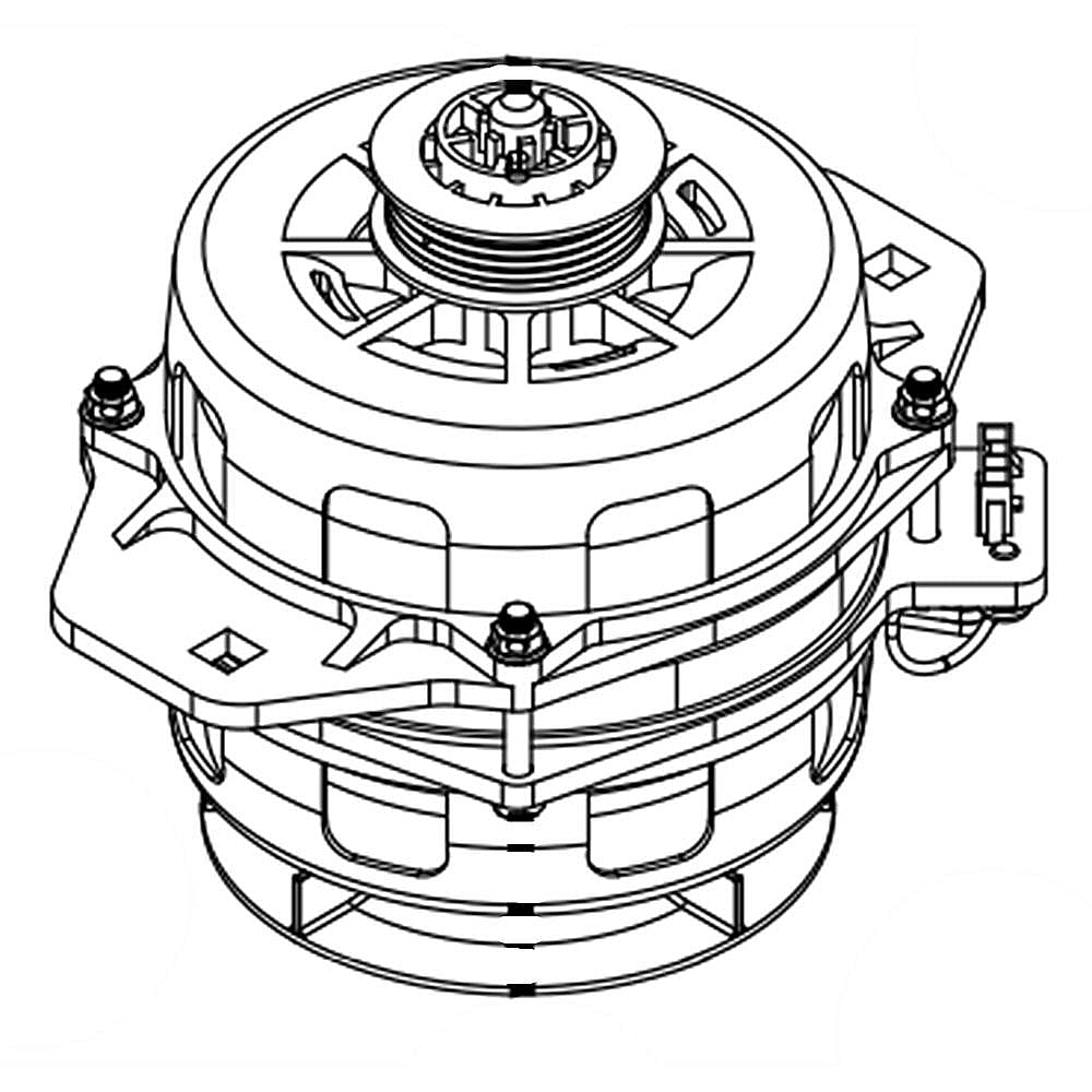 Part #w11026785, Washer Drive Motor (Replaces W10677723) / 9.50 x 7.56 x 9.75