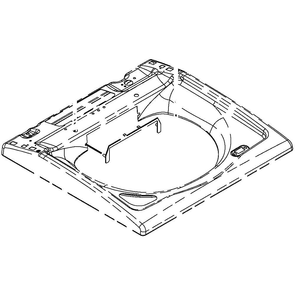 Part #w11042238, Disp Bezel / 12.25 x 3.00 x 0.50