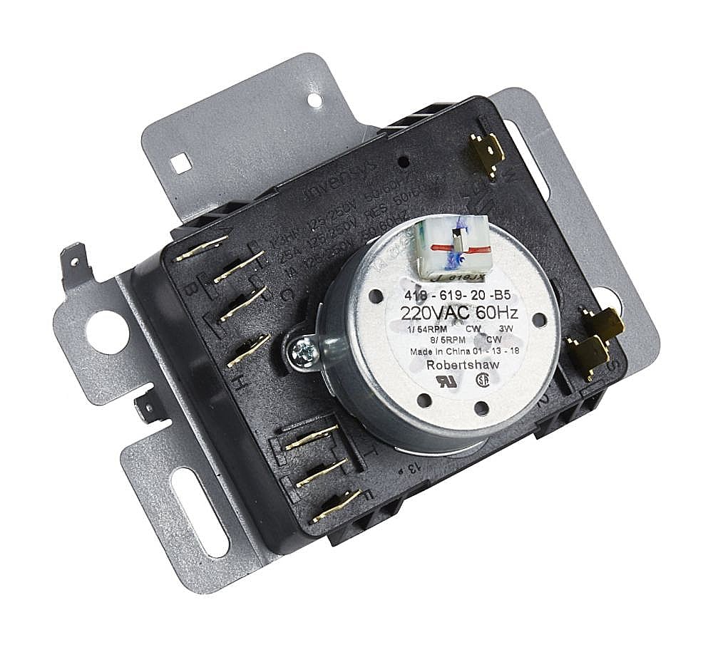 Part #w11043389, Dryer Timer | 4.75 x 4.25 x 5.88