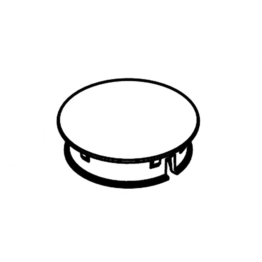 Photo of Part #w11050804, Cap | 1.37 x 1.37 x 0.75 from Repair Parts Direct