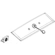 Washer User Interface Assembly (white) for Kenmore 11029132410 - Part W11083825