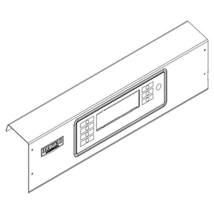 Washer Control Overlay (white) W11089533