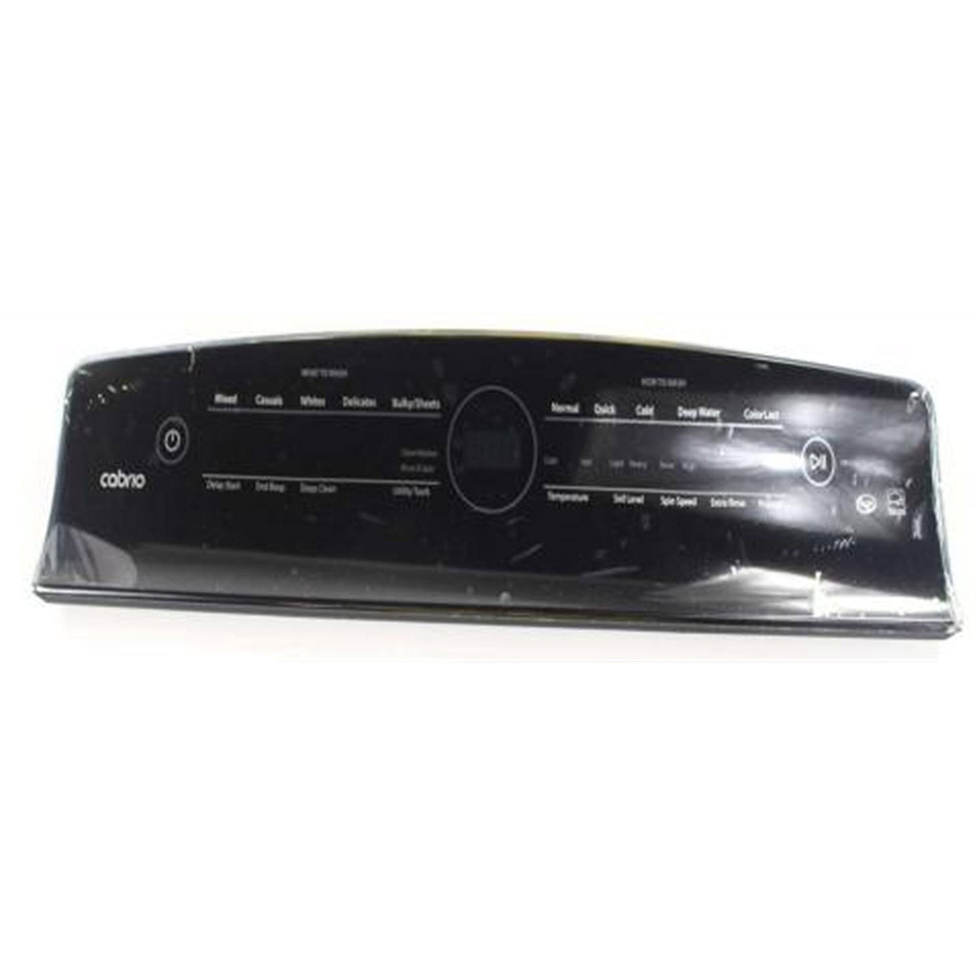 Part #w11089548, Washer Control Panel Cover (Replaces W10870765, W11175821) / 31.00 x 6.75 x 4.25