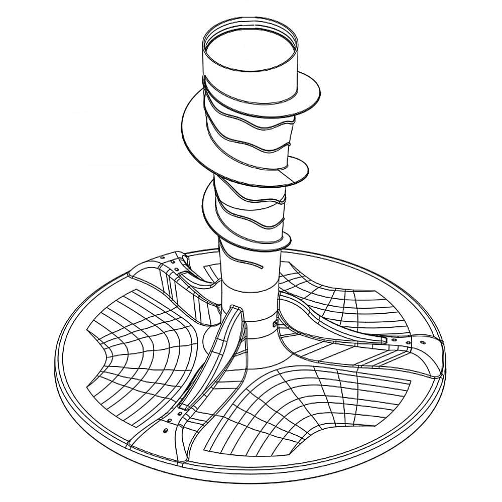 Crosley Washer Agitator W11093899 parts Sears PartsDirect