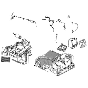 Dryer Heat Exchanger And Base Assembly W11095574