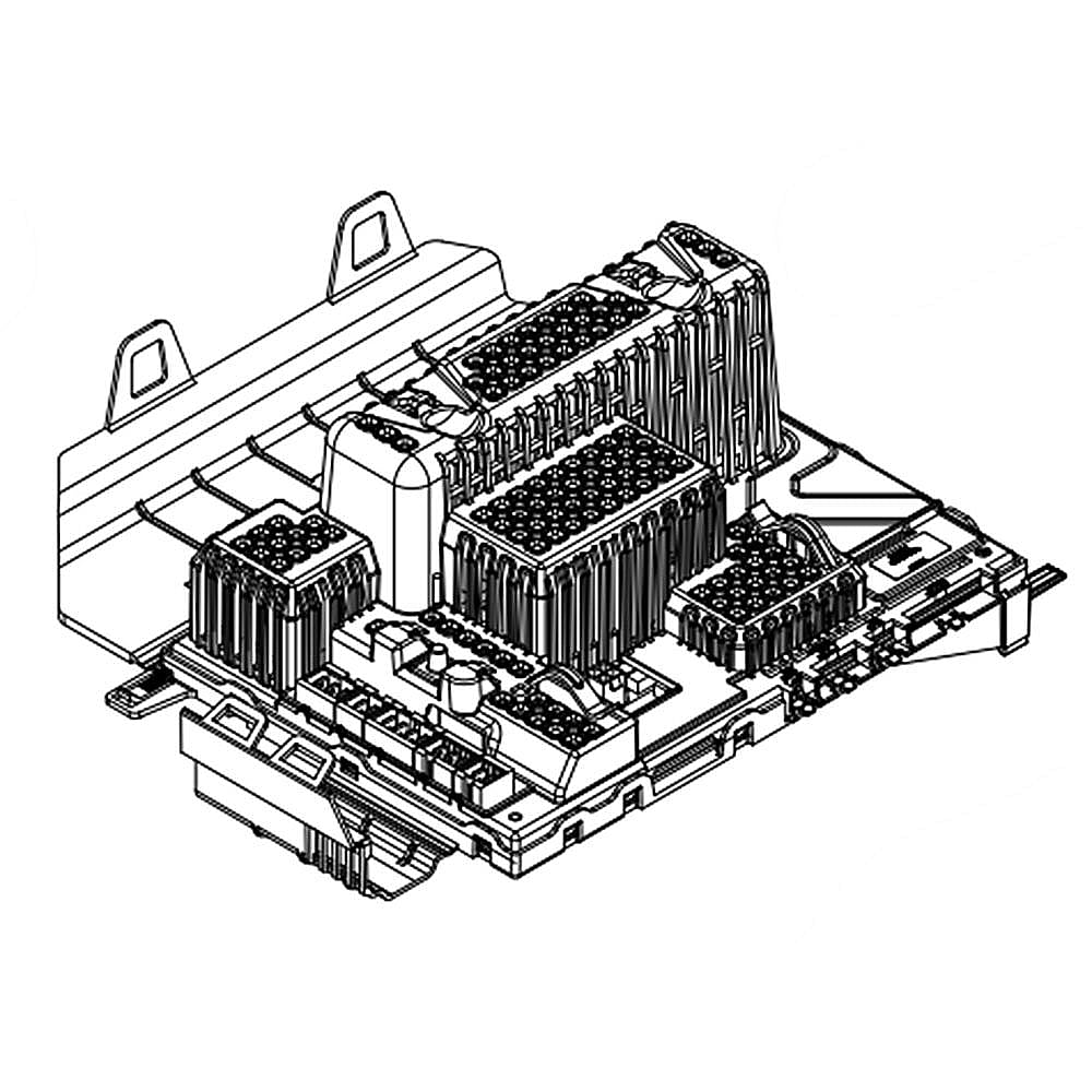 Part #w11096963, Washer Electronic Control Board / 11.25 x 5.50 x 9.75