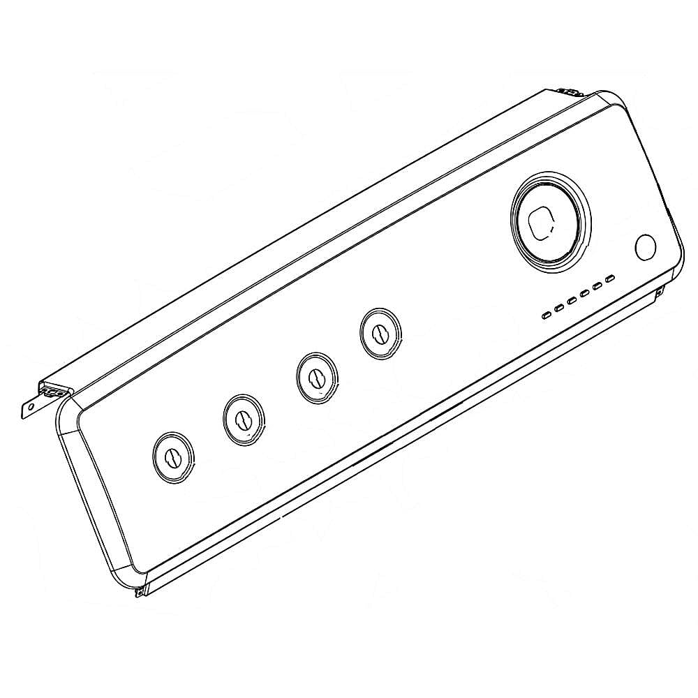Part #w11099774, Washer Control Panel | 30.63 x 8.63 x 3.75
