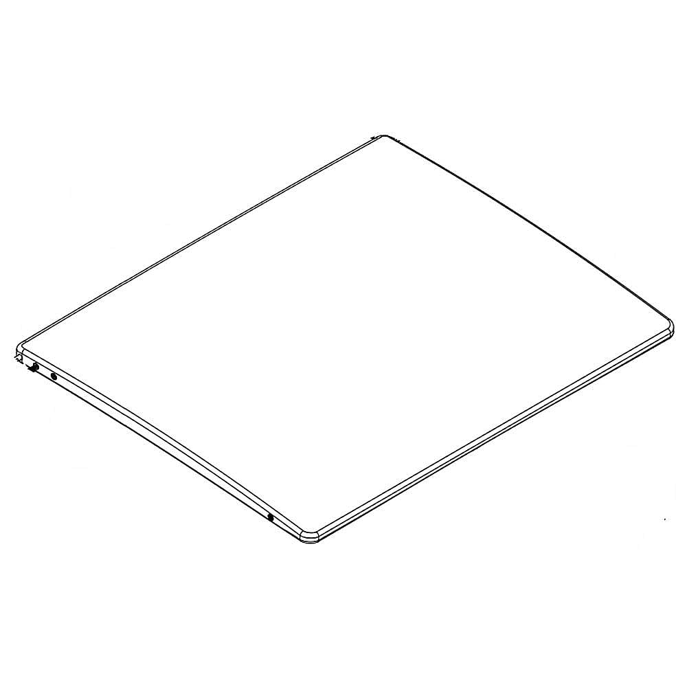 Part #w11101472, Whirlpool Washer Lid (Replaces W10654271, W10843968) / 27.00 x 5.44 x 23.57
